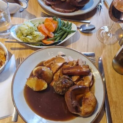 Bookings now being taken for Sunday lunch tomorrow. Phone01981550208 to make a reservation