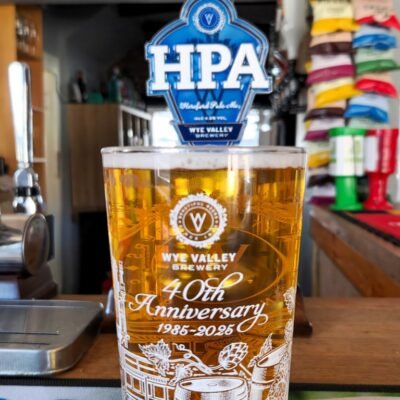 Wye Valley Brewery is now on tap at the Boughton🍺😀.Why not call in for a delicious pint of HPA